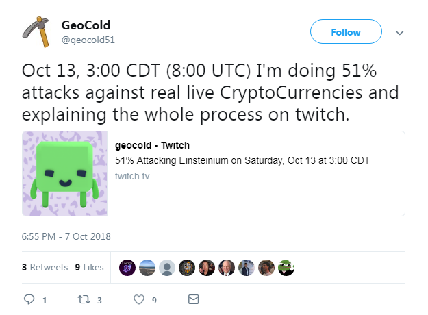 Твитт GeoCold