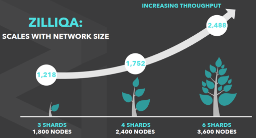 Скорость транзакций Zilliqa