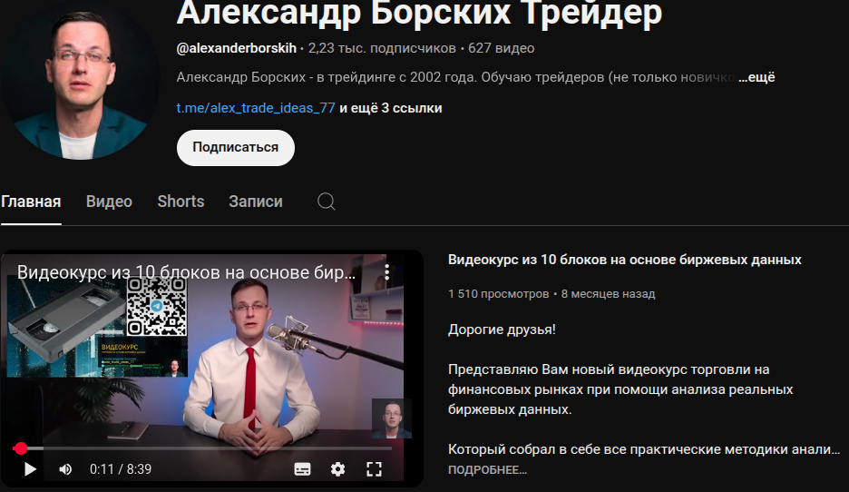 александр борских торговля