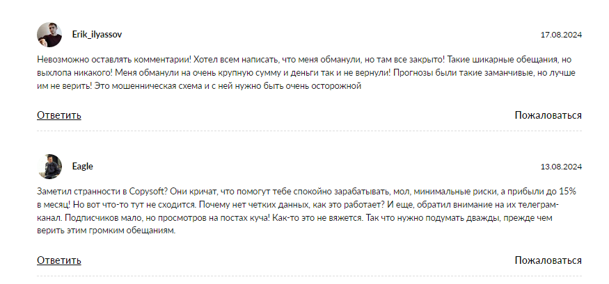 copy soft отзывы