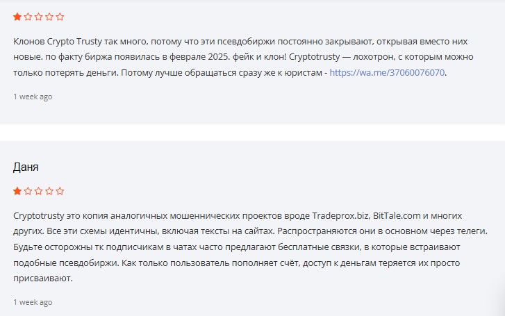 cryptotrusty скам