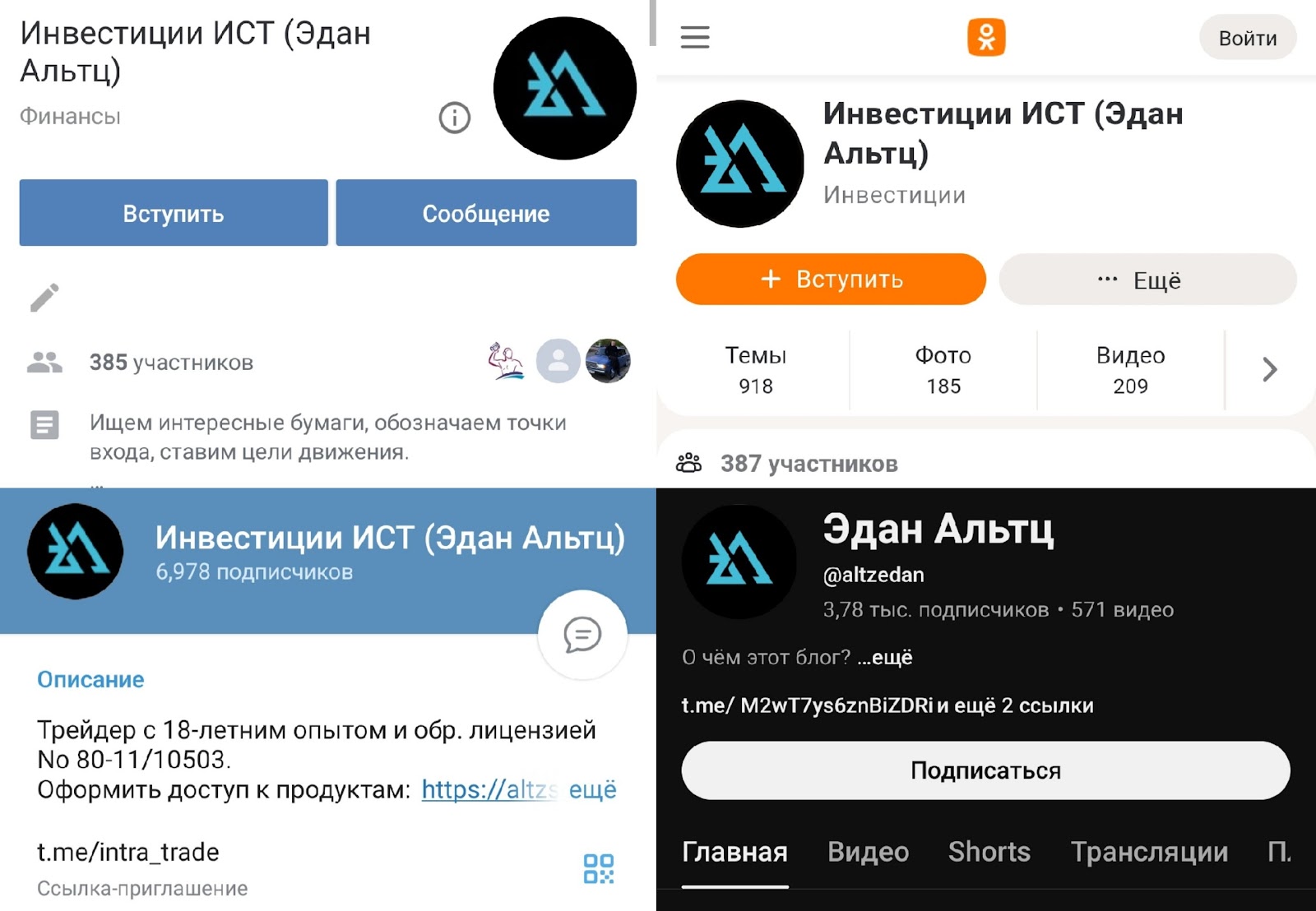 эдан альтц трейдер