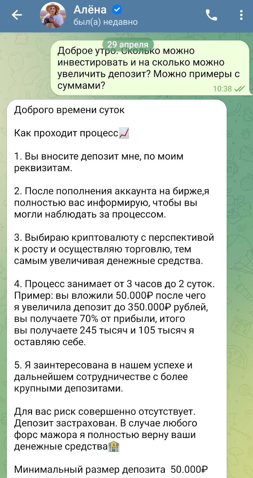 officialinvestin отзывы