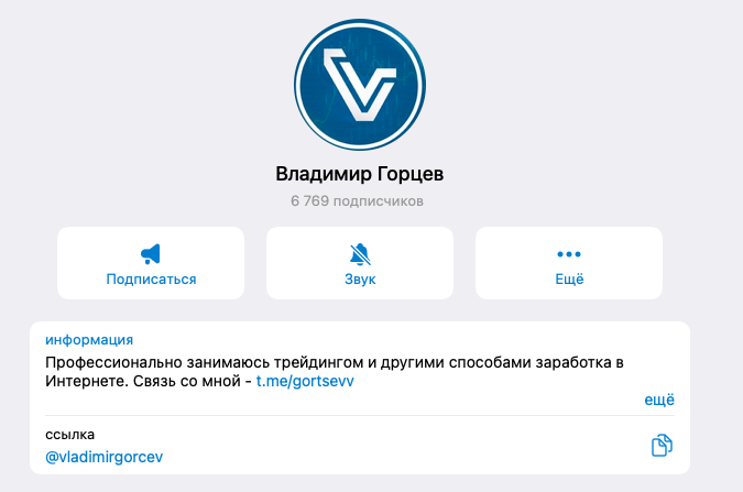 владимир горцев