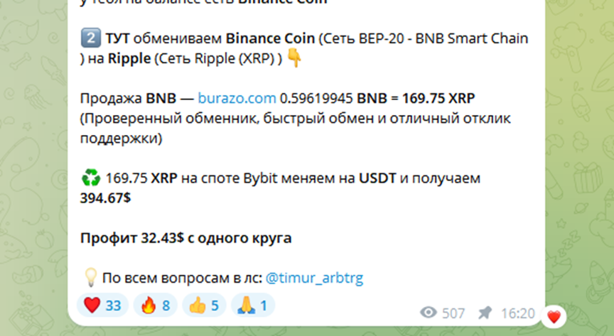 арбитраж криптовалют bybit отзывы телеграмм