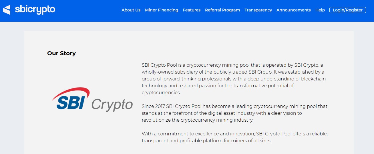 sbis crypto pool
