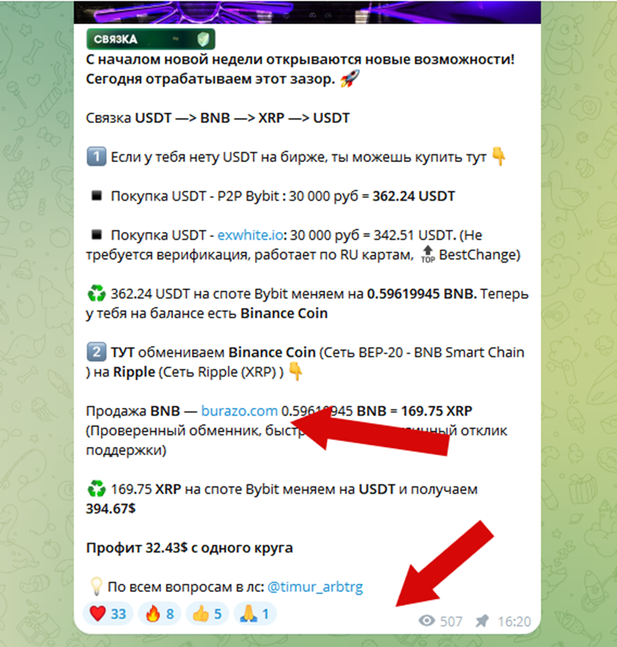 тимур crypto arbitrage отзывы