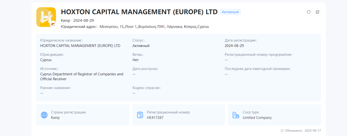 hoxtoncapital net