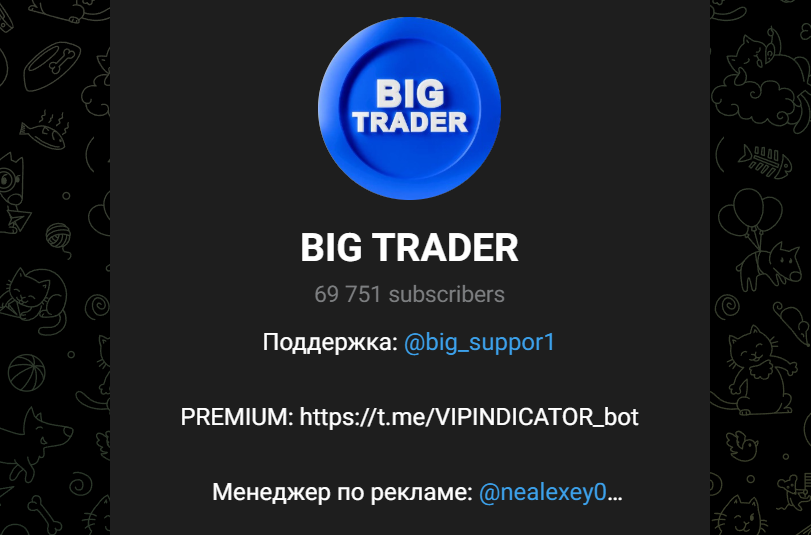big trader тг