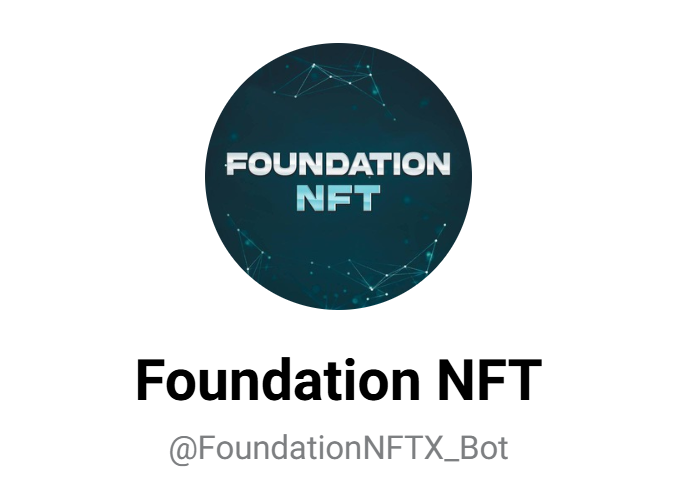 foundation nft телеграмм