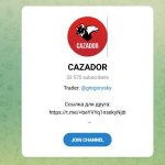 Канал Telegram Cazador – Отзывы о Георгии @gregorysky