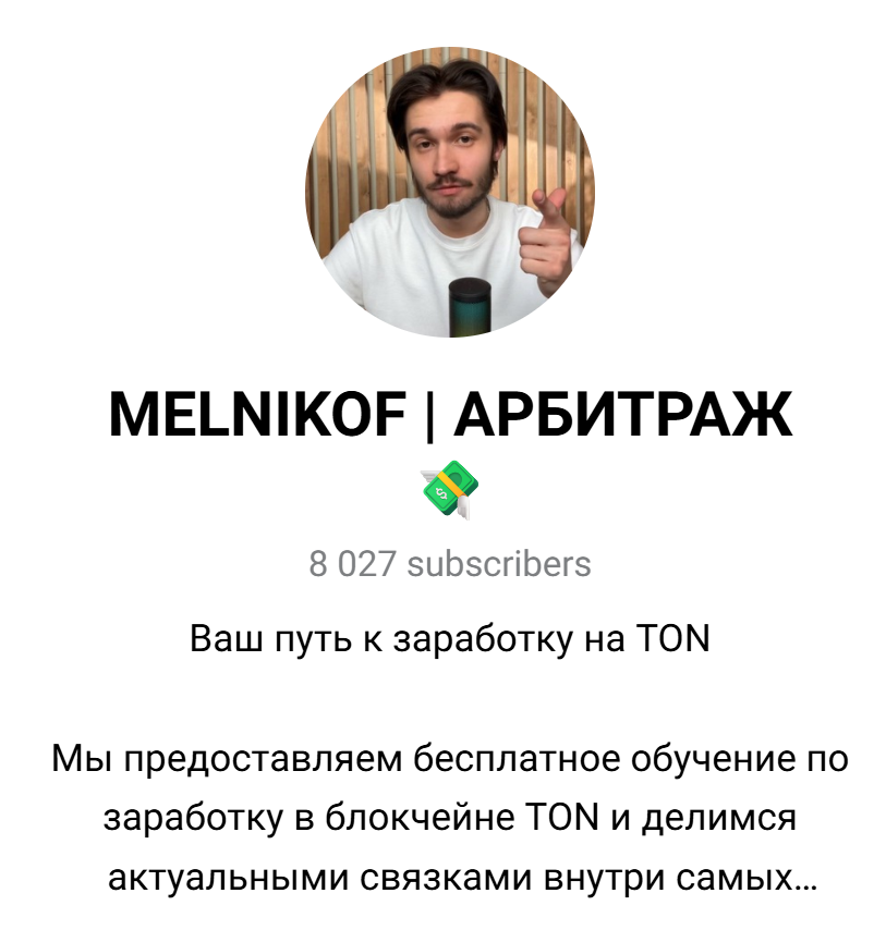 владислав мельник заработок на тон отзывы