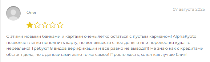 Alphakyoto брокер