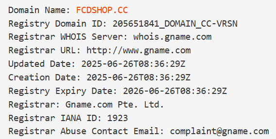 fcdshop store