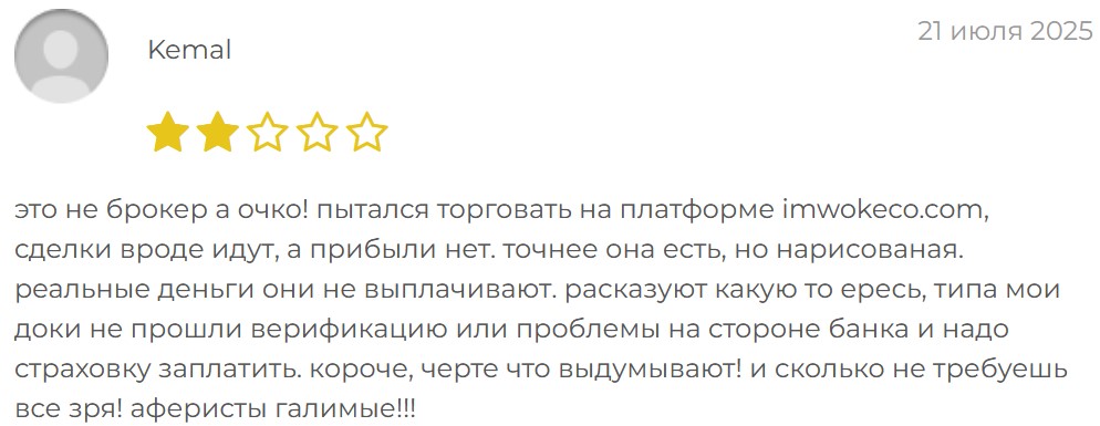 imwokeco отзывы