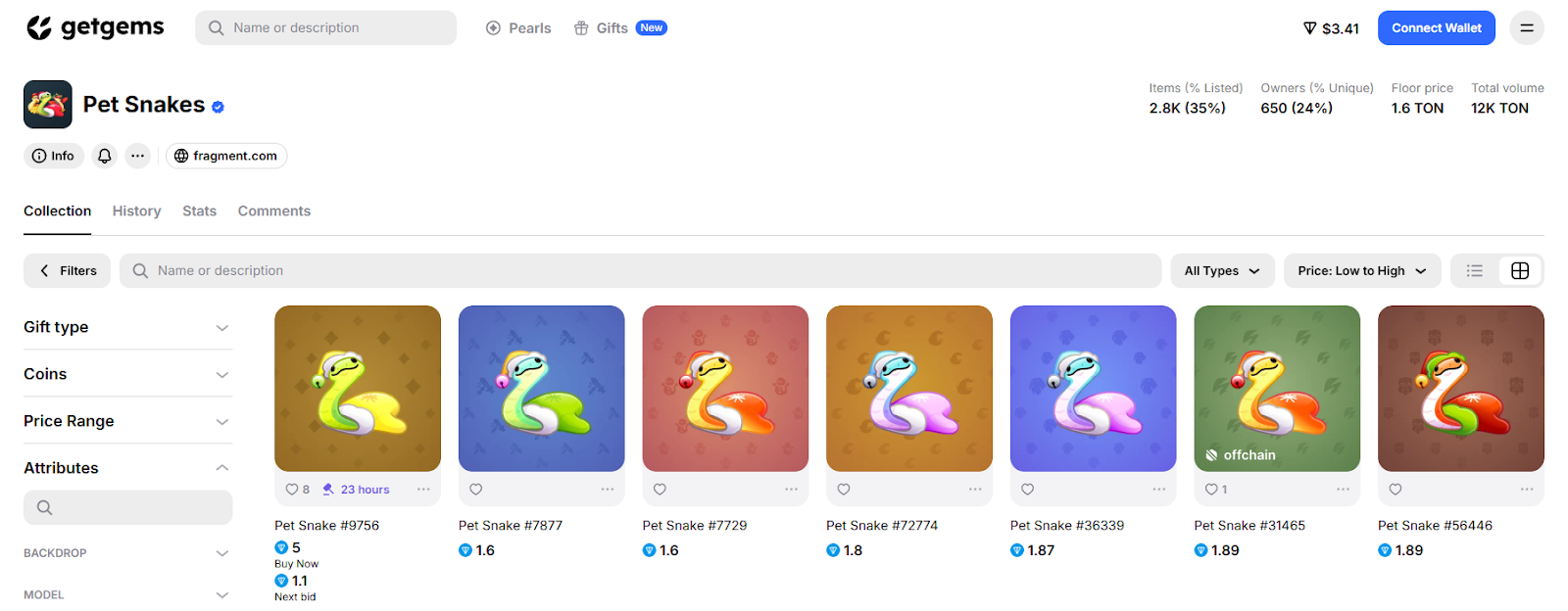 pet snake nft telegram отзывы