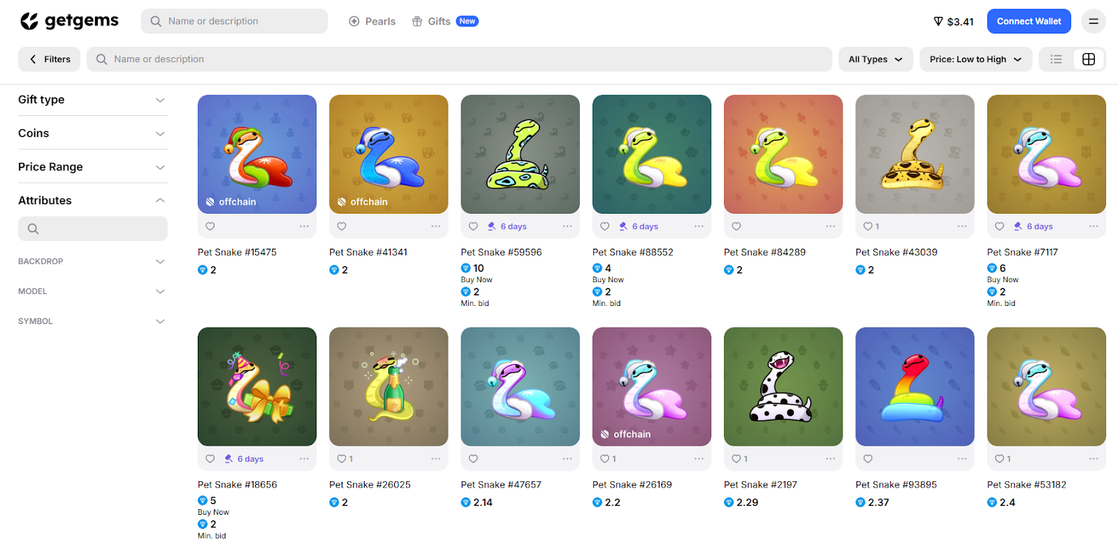 pet snake подарок тг