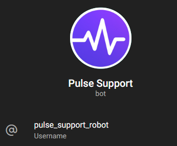 Pulse App Телеграмм бот