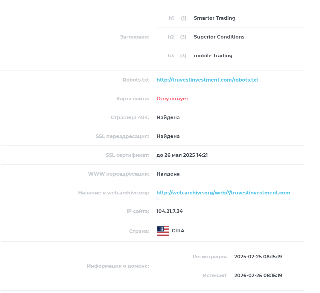 trade truvestinvestment com