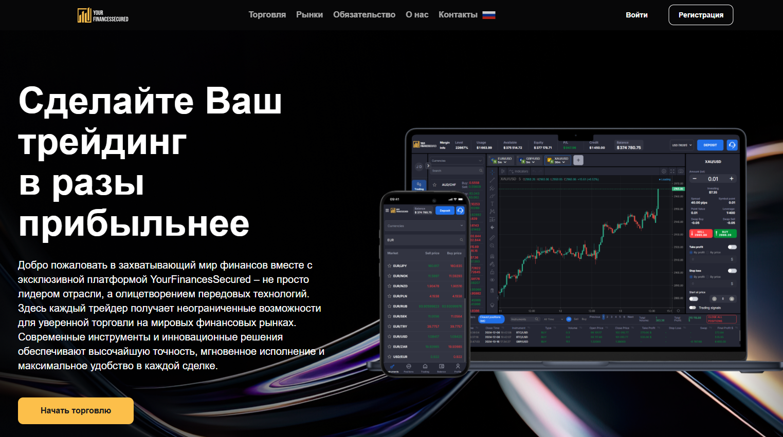 yourfinancessecured com отзывы