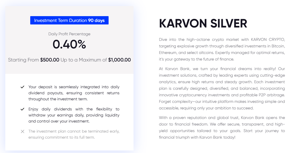 karvon bank