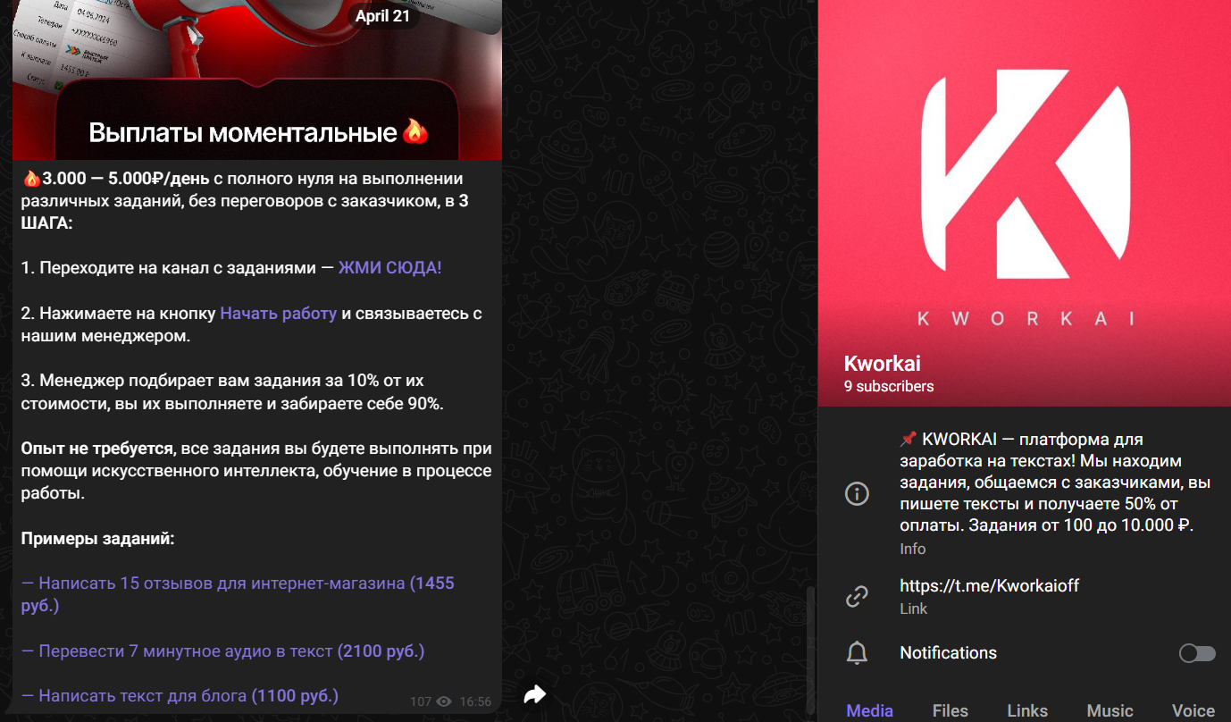 kworkai отзывы