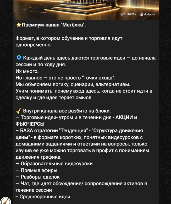 метелка трейдинг