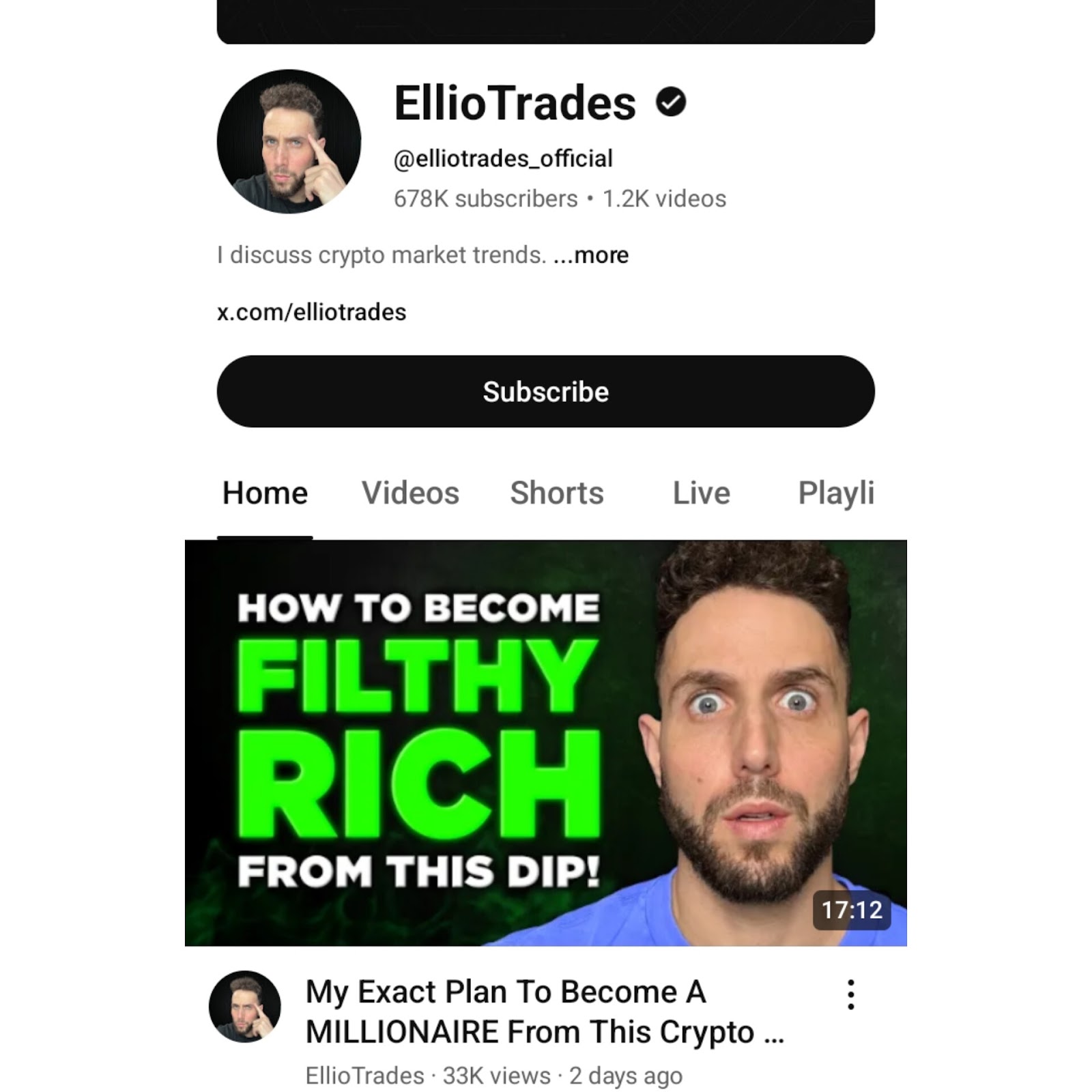 ellio trades