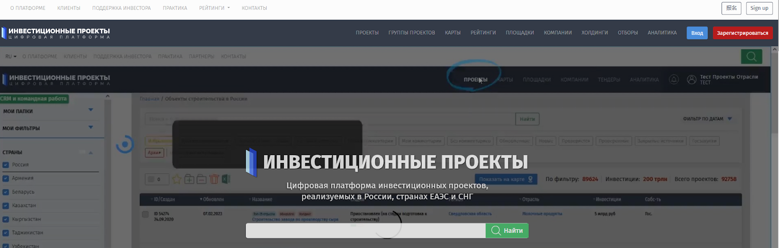 инвестиционные проекты россии цифровая платформа инвестиционные проекты россии цифровая платформа