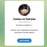 Каналы Telegram Схемы на Завтрак и Обеда – Реальные Отзывы