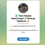 Канал Telegram Твоя Первая Инвестиция | С Нуля до Прибыли – Отзывы о Екатерине