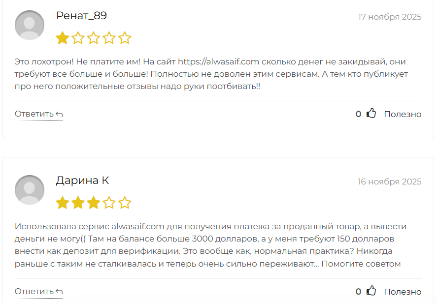 alwasaif отзывы alwasaif отзывы