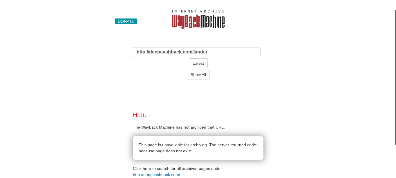 deep cash back отзывы