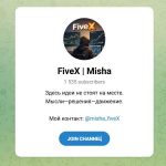 Канал Telegram Fivex | Misha – Реальные Отзывы
