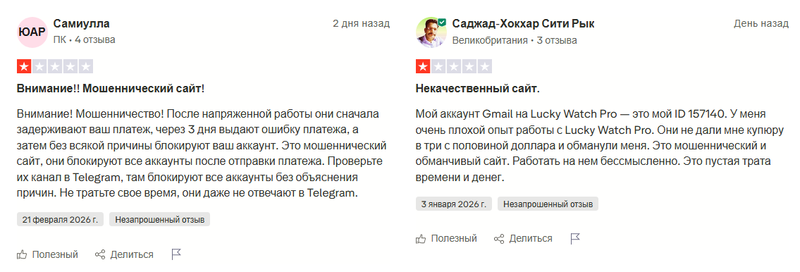 LuckyWatch Community LuckyWatch Community