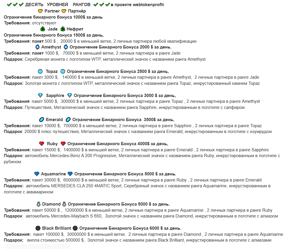 web token profit отзывы