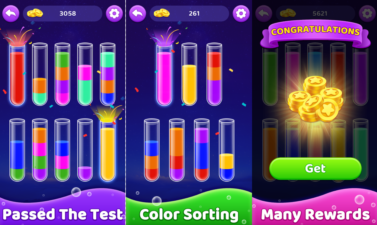 Игра sort in fluids вывод денег отзывы