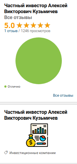 кузьмичев алексей викторович частный инвестор отзывы