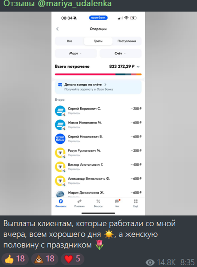 мария удаленка отзывы