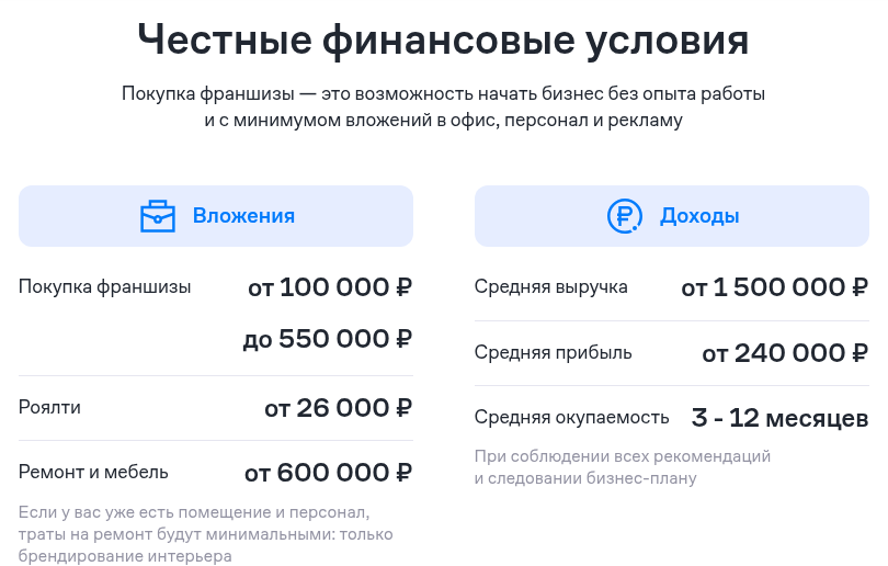 франшиза самолет плюс реальные отзывы
