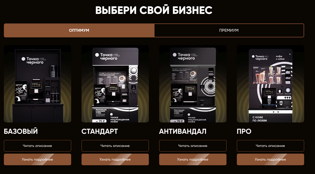 сколько стоит франшиза точка черного