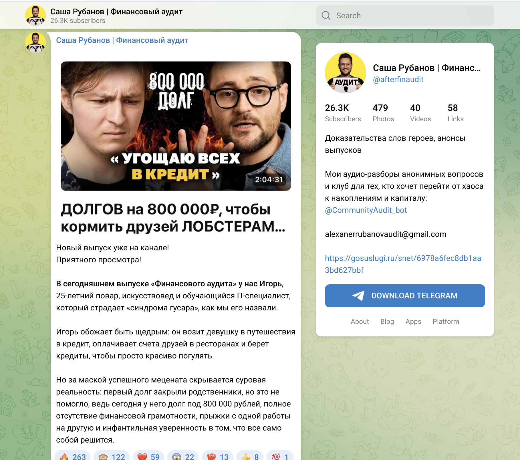 александр рубанов финансовый аудит