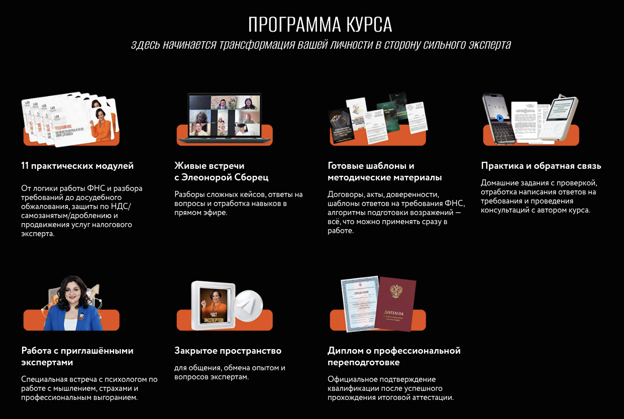 элеонора сборец обучение