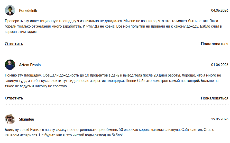 проект penny save