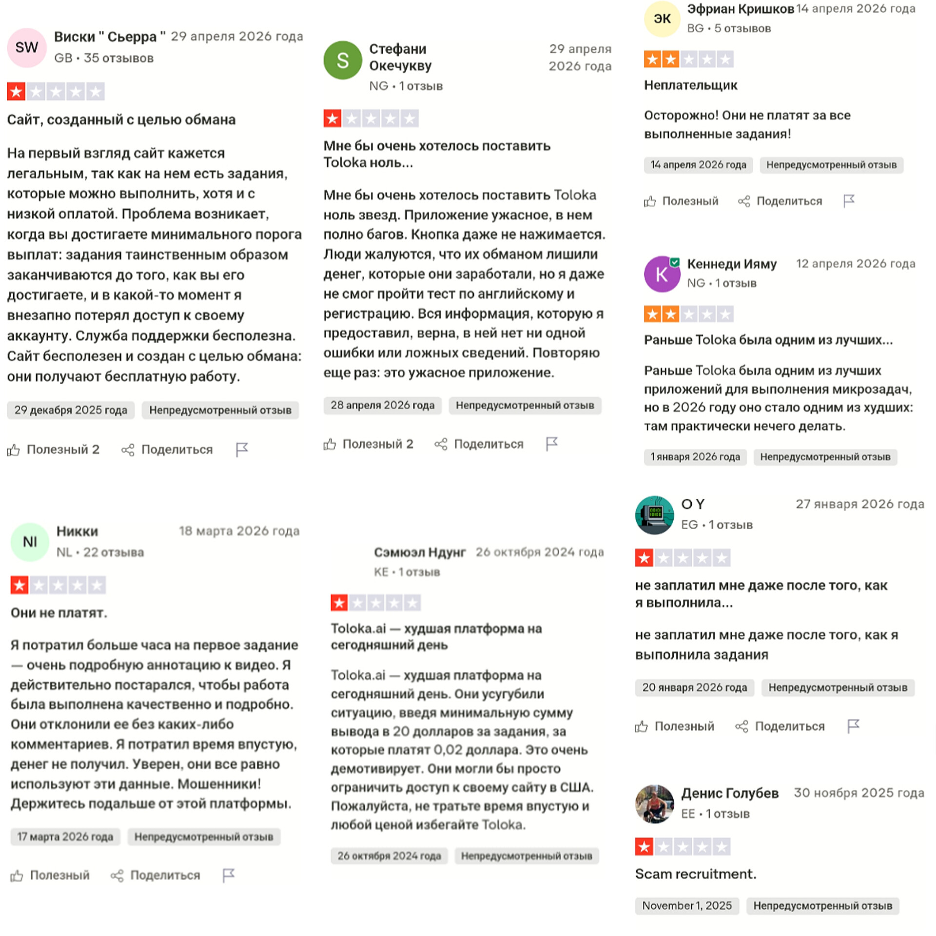 toloka ai заработок