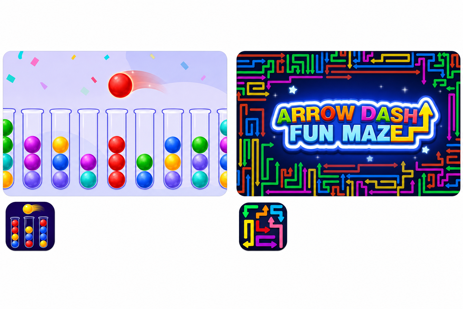 Arrow Dash Fun Maze