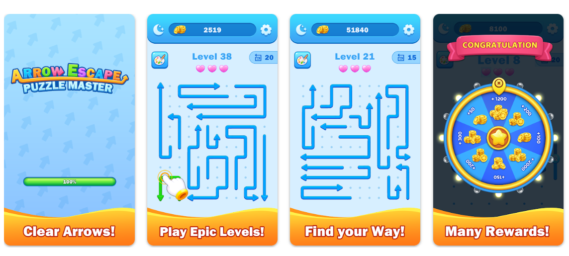 arrow escape puzzle master отзывы