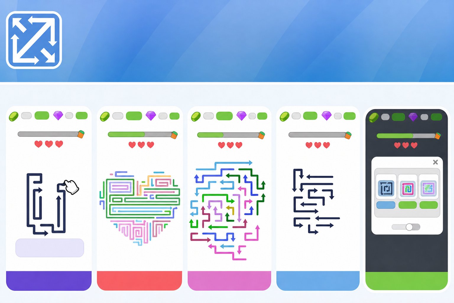 Arrow Maze Rush