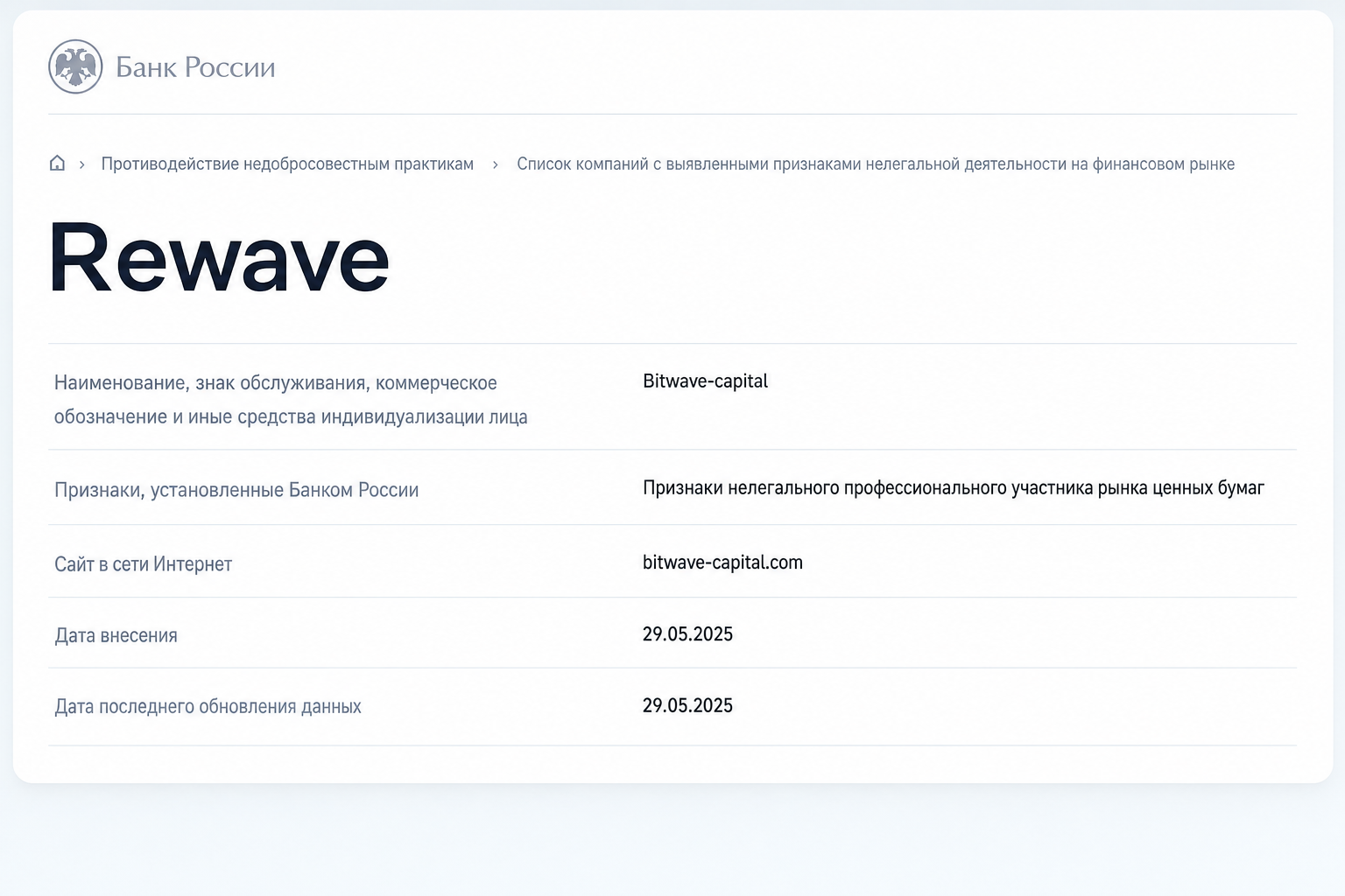 Bitwave Capital
