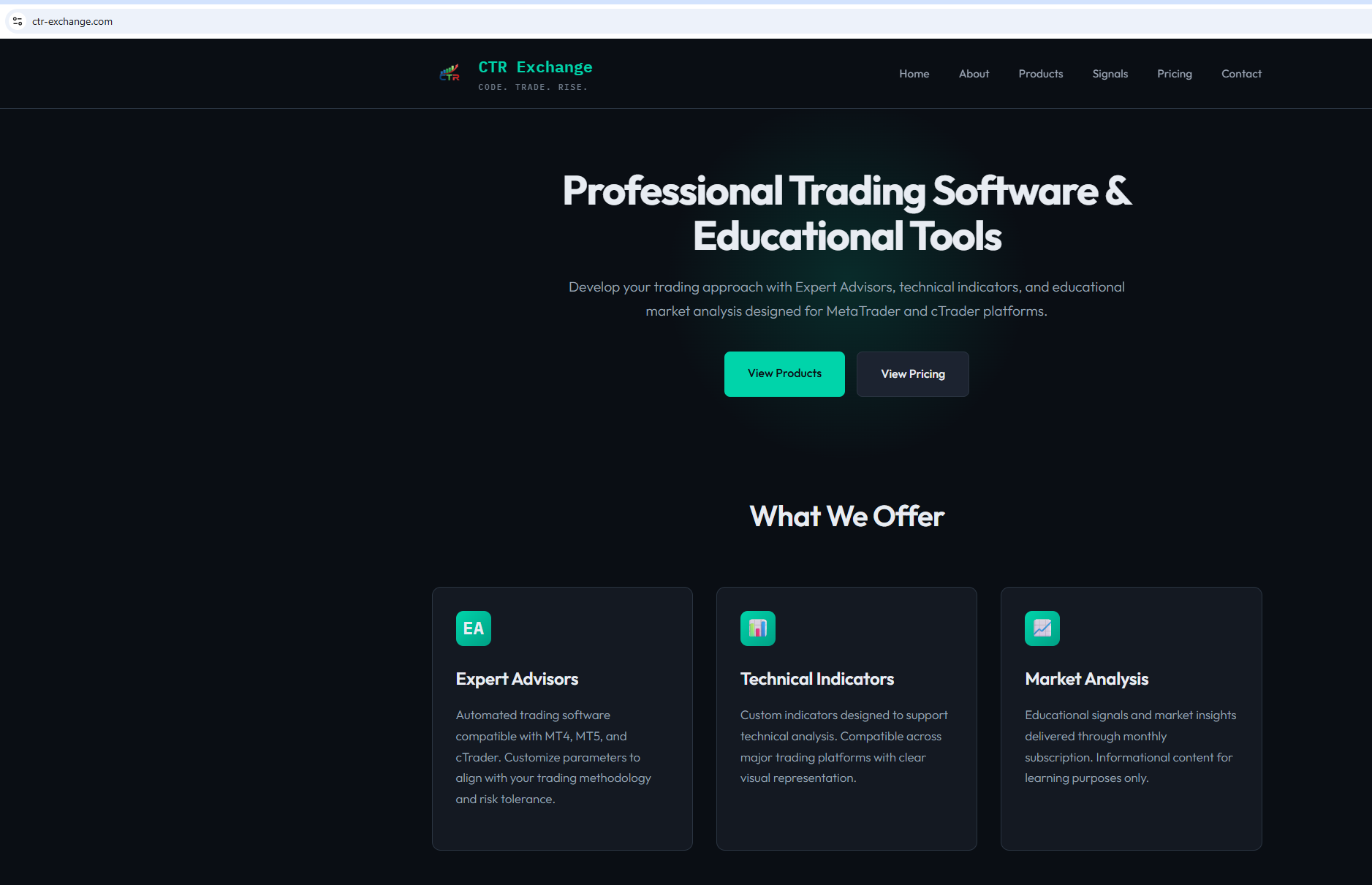 ctr exchange